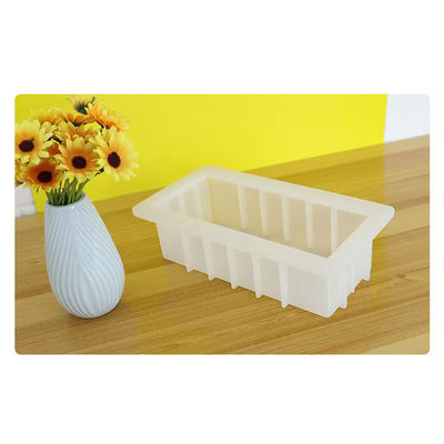 1L φόρμα 24.4x13x6.6cm κέικ σιλικόνης ψωμιού ορθογωνίων μη ραβδί