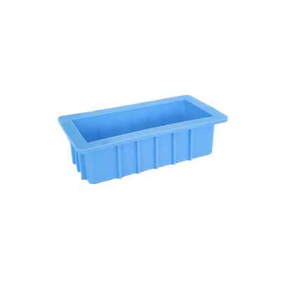 1L φόρμα 24.4x13x6.6cm κέικ σιλικόνης ψωμιού ορθογωνίων μη ραβδί