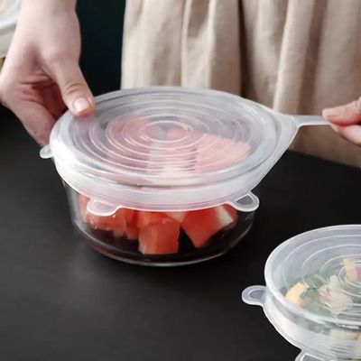 Stretchable για πολλές χρήσεις προστατευτικών καλύψεων σιλικόνης κύπελλων μη τοξικός