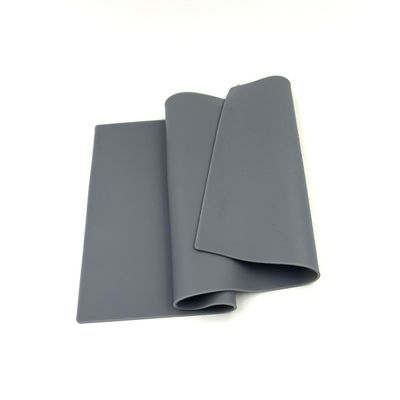 Γκρίζο Stretchable πάχος 2mm φύλλων σιλικόνης λαστιχένιο υψηλής θερμοκρασίας