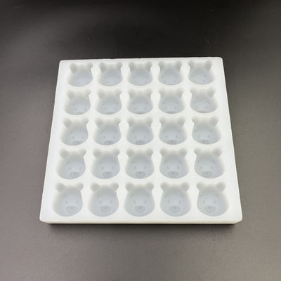 Οι επαναχρησιμοποιήσιμες Odorless φόρμες καραμελών σιλικόνης σκληρές, 25 πρακτικός Gummy κοιλοτήτων αντέχουν τις φόρμες
