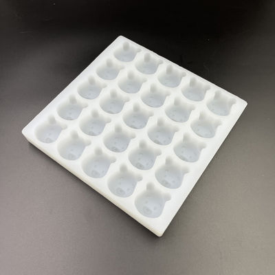Οι επαναχρησιμοποιήσιμες Odorless φόρμες καραμελών σιλικόνης σκληρές, 25 πρακτικός Gummy κοιλοτήτων αντέχουν τις φόρμες